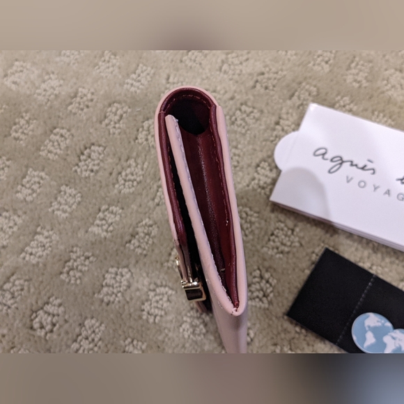 Agnes B pink card case / key pouch - Picture 6 of 9